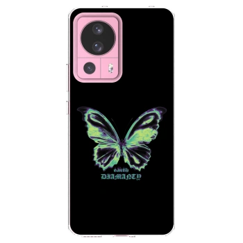 Picasee silikonski prozorni ovitek za Xiaomi 13 Lite - Diamanty Blue