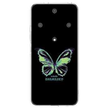 Picasee silikonski prozorni ovitek za Honor Magic5 Lite 5G - Diamanty Blue