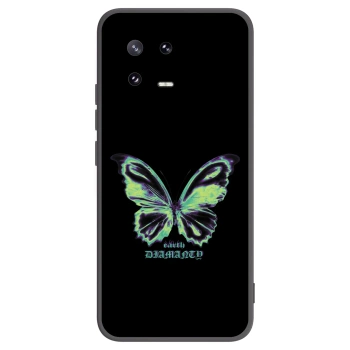 Picasee silikonski črni ovitek za Xiaomi 13 Pro - Diamanty Blue