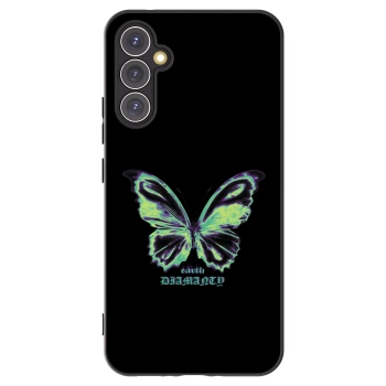 Picasee silikonski črni ovitek za Samsung Galaxy A34 5G A346B - Diamanty Blue