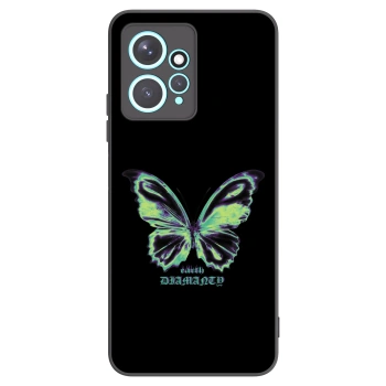 Picasee silikonski črni ovitek za Xiaomi Redmi Note 12 4G - Diamanty Blue