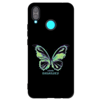 Picasee silikonski črni ovitek za Huawei Nova 3 - Diamanty Blue