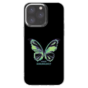 Picasee silikonski prozorni ovitek za Apple iPhone 15 Pro Max - Diamanty Blue