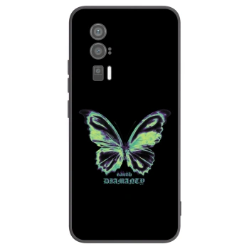 Picasee silikonski črni ovitek za Xiaomi Poco F5 Pro 5G - Diamanty Blue