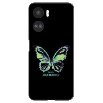 Picasee silikonski črni ovitek za Honor 90 Lite 5G - Diamanty Blue
