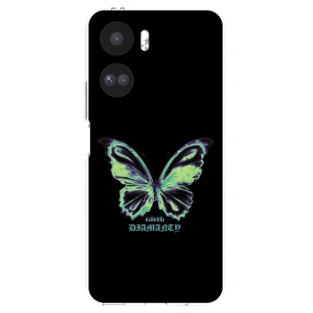 Picasee silikonski prozorni ovitek za Honor 90 Lite 5G - Diamanty Blue