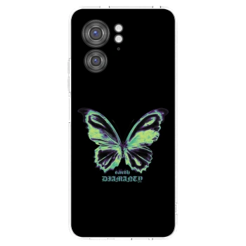Picasee silikonski prozorni ovitek za Motorola Edge 40 - Diamanty Blue