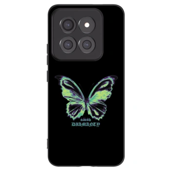 Picasee silikonski črni ovitek za Xiaomi 14 Pro - Diamanty Blue