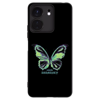 Picasee silikonski črni ovitek za Xiaomi Redmi 13C 4G - Diamanty Blue