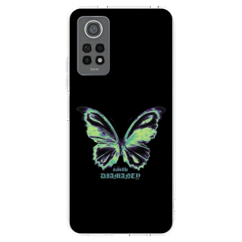 Picasee silikonski prozorni ovitek za Xiaomi Redmi Note 12 Pro 4G - Diamanty Blue