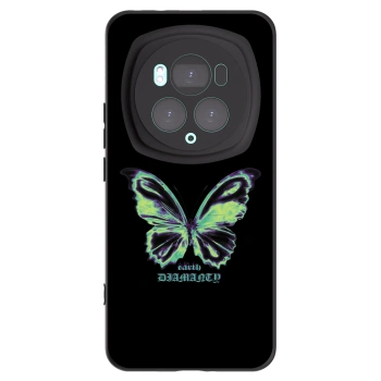 Picasee silikonski črni ovitek za Honor Magic6 Pro - Diamanty Blue