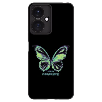 Picasee silikonski črni ovitek za Xiaomi Redmi 13C 5G - Diamanty Blue