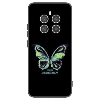 Picasee silikonski črni ovitek za Realme 12 Pro 5G - Diamanty Blue