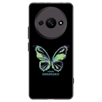 Picasee silikonski črni ovitek za Xiaomi Redmi A3 - Diamanty Blue