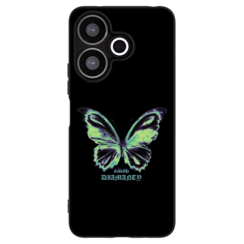Picasee silikonski črni ovitek za Xiaomi Redmi 13 4G - Diamanty Blue