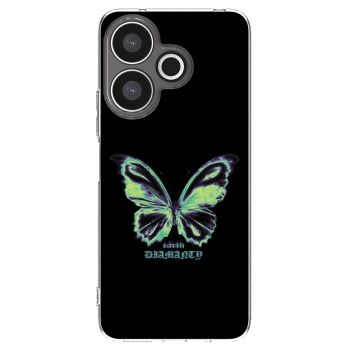Picasee silikonski prozorni ovitek za Xiaomi Redmi 13 4G - Diamanty Blue