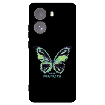 Picasee silikonski črni ovitek za Xiaomi Poco X7 - Diamanty Blue