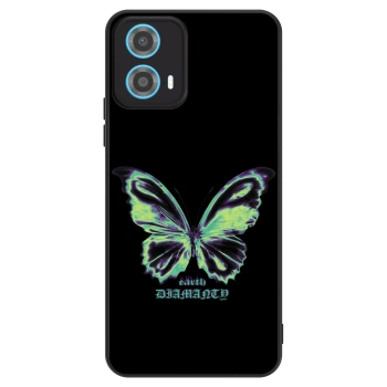 Ovitek za Motorola Moto G34 5G - Diamanty Blue