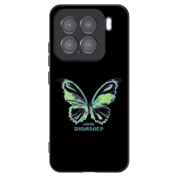 Picasee silikonski črni ovitek za Xiaomi 15 - Diamanty Blue