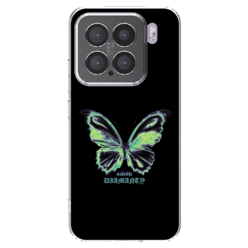 Picasee silikonski prozorni ovitek za Xiaomi 15 - Diamanty Blue