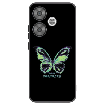 Picasee silikonski črni ovitek za Xiaomi Poco F6 - Diamanty Blue