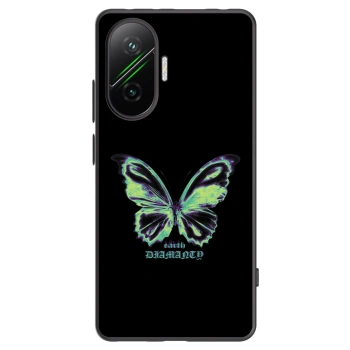 Picasee silikonski črni ovitek za Xiaomi Poco F7 Pro 5G - Diamanty Blue