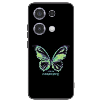 Picasee silikonski črni ovitek za Xiaomi Redmi Note 14S - Diamanty Blue