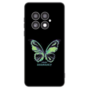 Picasee silikonski črni ovitek za OnePlus 13 5G - Diamanty Blue