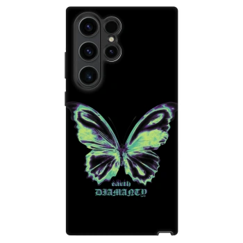 Ovitek za Samsung Galaxy S22 Ultra 5G - Diamanty Blue