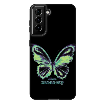 Ovitek za Samsung Galaxy S21 FE 5G - Diamanty Blue