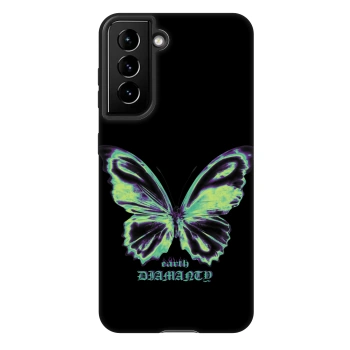 Ovitek za Samsung Galaxy S21 5G G991B - Diamanty Blue