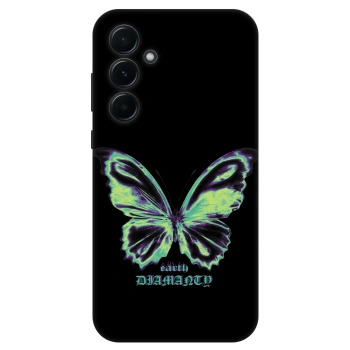 Ovitek za Samsung Galaxy A55 5G A556B - Diamanty Blue