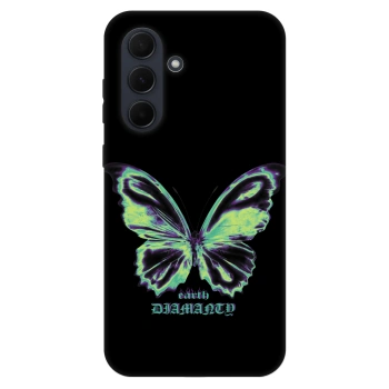 Ovitek za Samsung Galaxy A35 5G A356B - Diamanty Blue