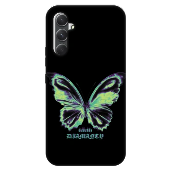 Ovitek za Samsung Galaxy A34 5G A346B - Diamanty Blue