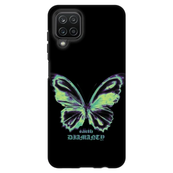 Ovitek za Samsung Galaxy A12 A125F - Diamanty Blue