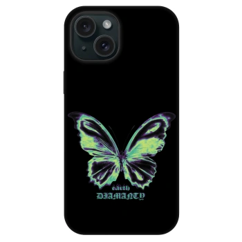 Ovitek za Apple iPhone 15 - Diamanty Blue