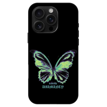 Picasee Fashion Case MagSafe za Apple iPhone 16 Pro - Diamanty Blue