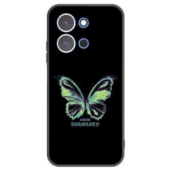 Picasee silikonski črni ovitek za Xiaomi Redmi 15C 4G - Diamanty Blue