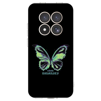 Picasee silikonski prozorni ovitek za Xiaomi Redmi Note 15 Pro 4G - Diamanty Blue