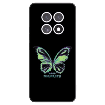 Picasee silikonski črni ovitek za Xiaomi Redmi Note 15 - Diamanty Blue