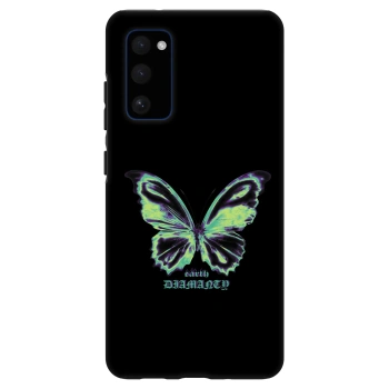 Ovitek za Samsung Galaxy S20 FE - Diamanty Blue