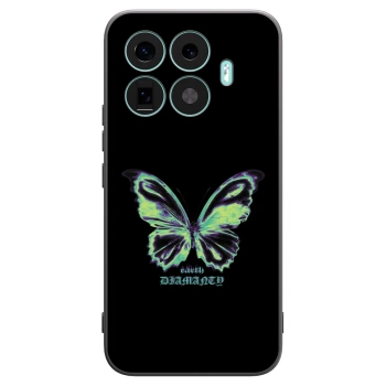 Picasee silikonski črni ovitek za Xiaomi 17T Pro - Diamanty Blue