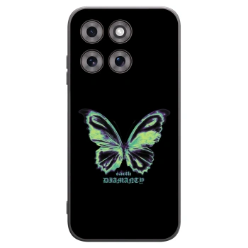 Picasee silikonski črni ovitek za Motorola Moto G77 - Diamanty Blue