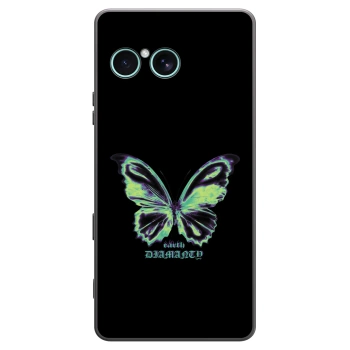Picasee silikonski črni ovitek za Sony Xperia 10 VII - Diamanty Blue