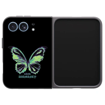 Picasee silikonski črni ovitek za Apple iPhone Duo - Diamanty Blue