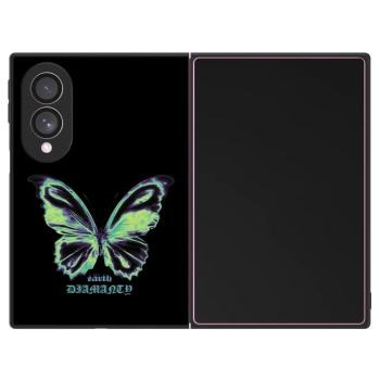 Ovitek za Samsung Galaxy Z Fold8 5G - Diamanty Blue
