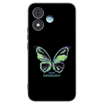 Picasee silikonski črni ovitek za Xiaomi Redmi Note 17 5G - Diamanty Blue