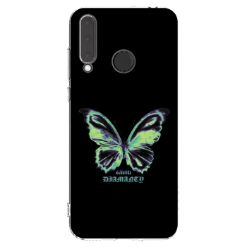 Picasee silikonski prozorni ovitek za Honor 20 Lite - Diamanty Blue