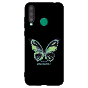 Picasee silikonski črni ovitek za Honor 20 Lite - Diamanty Blue
