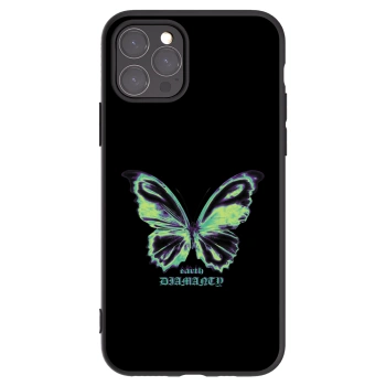 Picasee silikonski črni ovitek za Apple iPhone 11 Pro - Diamanty Blue